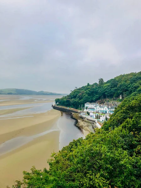 Ein Schöner Blick Auf Ein Touristendorf Gwynedd North Wales — Stockfoto