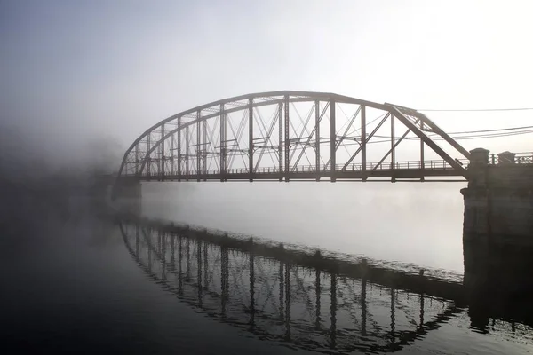 View Amvets Memorial Bridge New Croton Reservoir New York State — Stock Photo, Image