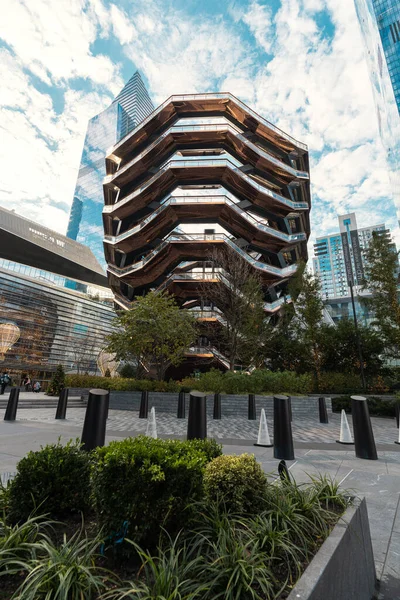 Ciudad Nueva York Estados Unidos Noviembre 2021 Buque Hudson Yards — Foto de Stock