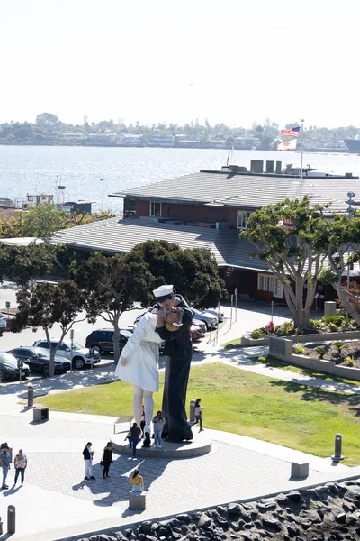 Красивая Статуя Сан Диего Калифорния Сша — стоковое фото