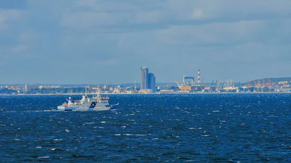 Gyönyörű Kilátás Gdynia Városképre — Stock Fotó