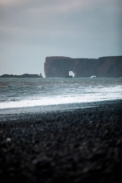 アイスランドの海岸線の閉鎖 — ストック写真
