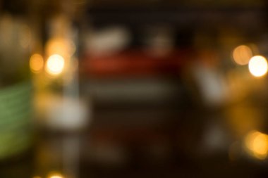 Sıcak ve bulanık bir Noel, posterler için yatay arkaplan