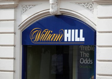 Chelmsford, Essex, İngiltere 'deki William Hill bahis dükkanının dış görünüşü.
