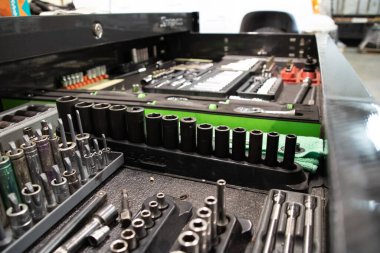 Bir mekanik araç seti seçici