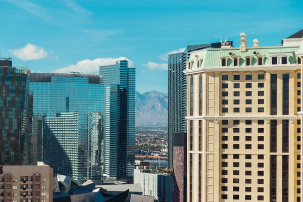 Las Vegas Şehir Merkezindeki Modern Binaların Güzel Bir Görüntüsü — Stok fotoğraf