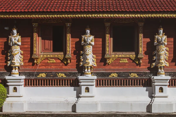 Mueang Tayland Daki Wat Mung Muang Binasının Tasarımı — Stok fotoğraf