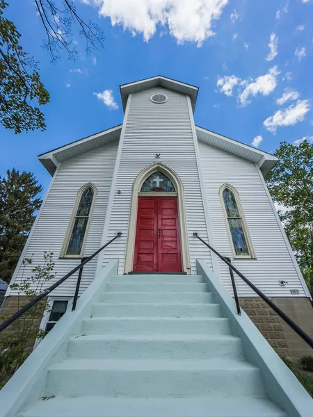 Venango Birleşik Metodist Kilisesi Venango Pennsylvania — Stok fotoğraf