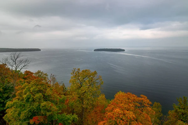 Jezero Michigan Pláže Door County Wisconsinu Usa Podzim — Stock fotografie