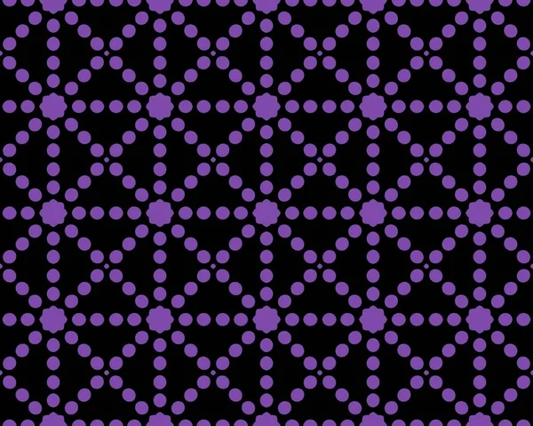 Een Abstracte Paarse Illustratie Met Een Naadloos Geometrisch Tegelpatroon — Stockfoto