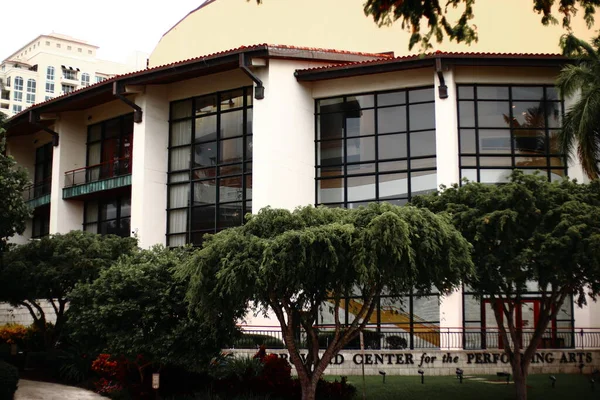 Exterior View Broward Center Performing Arts Florida United States — Stock Photo, Image