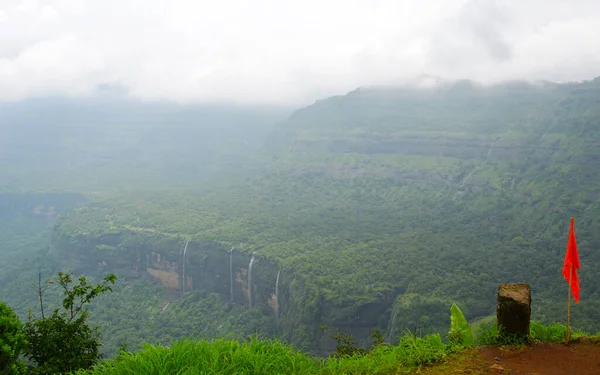 高密度の緑の植生と美しい風景 インドのペス — ストック写真