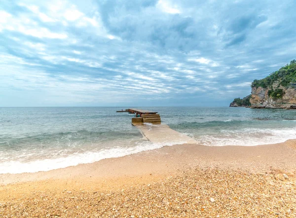 Beautiful Seascape Beach Montenegro — Stock Photo, Image