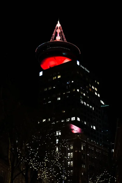 밴쿠버 타워를 클로즈업하는 — 스톡 사진