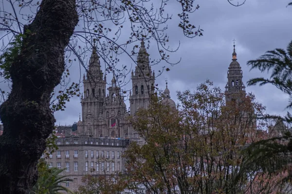 Beau Cliché Galice Santiago Compostela Espagne — Photo