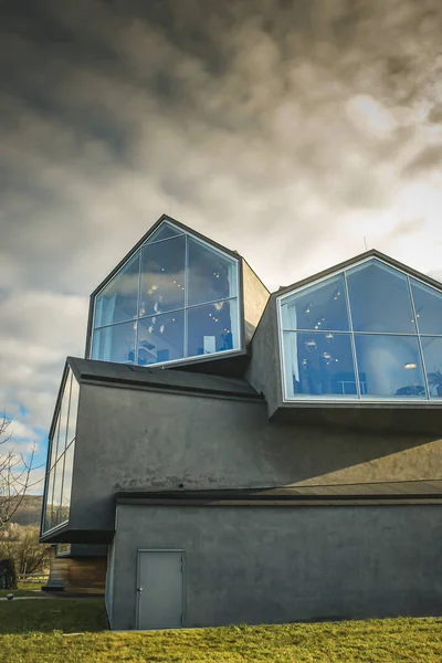 Vertical Shot Vitra Museum Weil Rhein — Stock Photo, Image