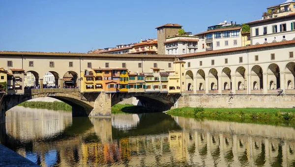 Uma Bela Foto Ponte Veccio Florença Itália — Fotografia de Stock