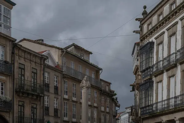 Vista Edificios Santiago Compostela España — Foto de Stock