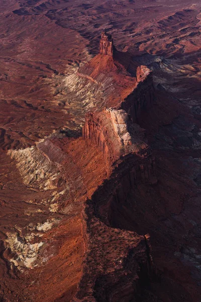 Una Vista Aérea Del Parque Nacional Canyonlands Utah —  Fotos de Stock