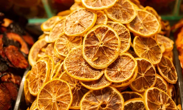 Природные Фрукты Сухого Апельсина — стоковое фото