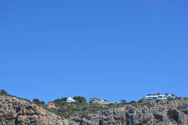 Ett Stenigt Landskap Mallorca Dagtid — Stockfoto