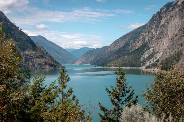 Der Riesensee Den Rocky Mountains Kanada — Stockfoto