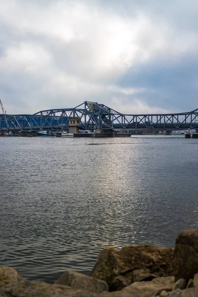 Sturgeon Bay Bridge Nella Contea Door Wisconsin Stati Uniti Una — Foto Stock