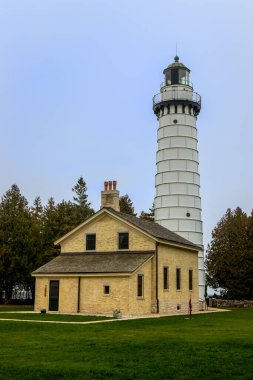 Baileys Limanı, Wisconsin, ABD 'deki Cana Adası Deniz Feneri.