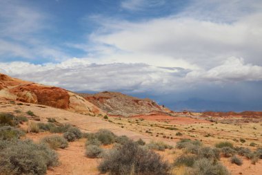İtfaiye Parkı Vadisi. Nevada, ABD 'de halk eğlencesi ve doğa koruma alanı.
