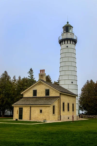 Phare Cana Island Baileys Harbor Wisconsin États Unis — Photo