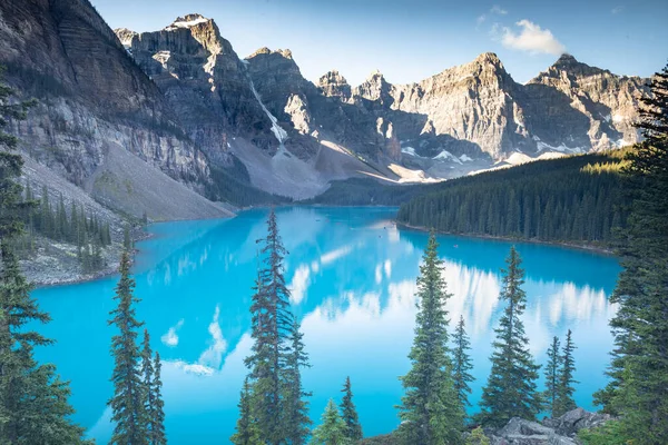 Krásný Výhled Národní Park Banff Alberta Kanada — Stock fotografie