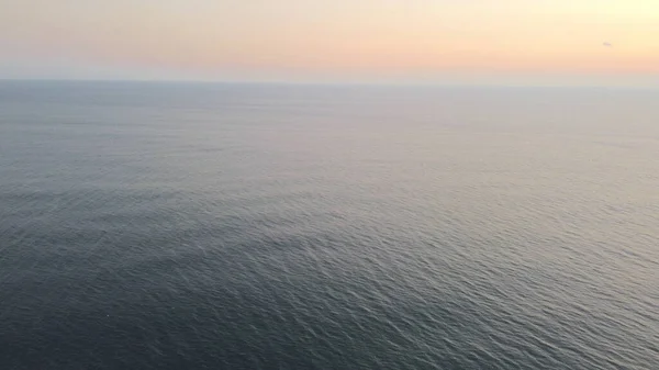 Eine Schöne Landschaft Blick Auf Licht Ozean Wasserdüne Mit Einem — Stockfoto