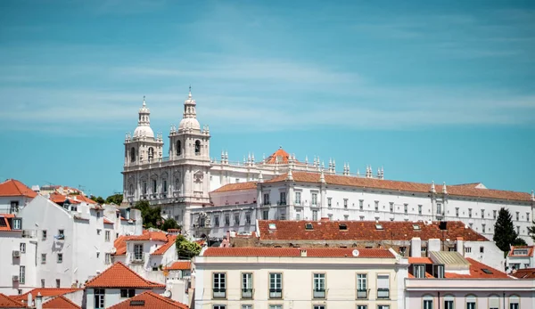 Vacker Utsikt Över Kyrkan Sao Vicente Fora Lissabon — Stockfoto