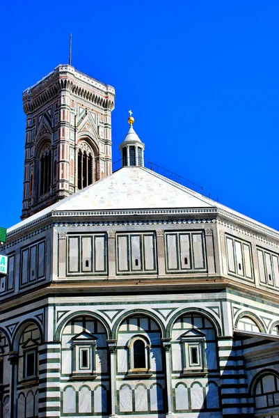 Uma Catedral Histórica Florença Toscana Itália Dia Ensolarado — Fotografia de Stock