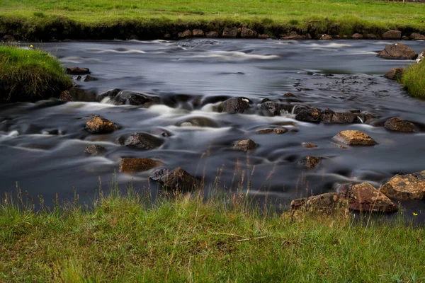 Scottland Ilse Mull Coast Taki Loch River Güzel Bir Manzarası — Stok fotoğraf