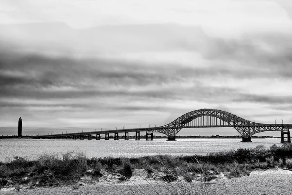 Вид Моста Лонг Айленда Файр Айленд Штат Нью Йорк Сша — стоковое фото