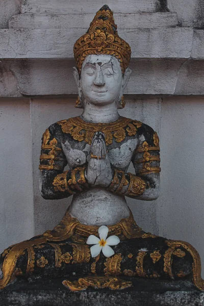 Eine Nahaufnahme Von Buddha Denkmal — Stockfoto