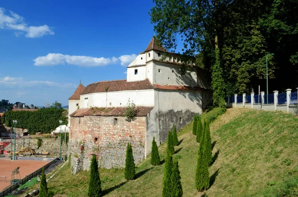 Fortaleza Piedra Weavers Bastion Brasov Rumania — Foto de Stock