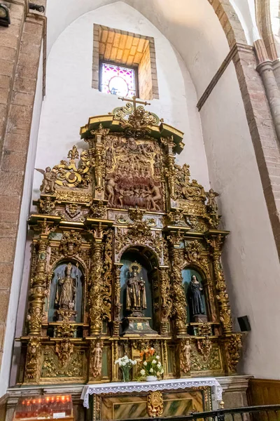 Altar Dentro Basílica Nuestra Señora Encina Ponferrada Bierzo España — Foto de Stock