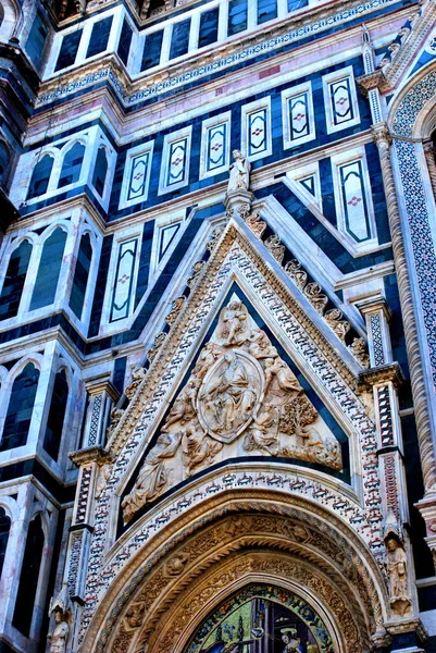 Una Catedral Histórica Florencia Toscana Italia Día Soleado — Foto de Stock