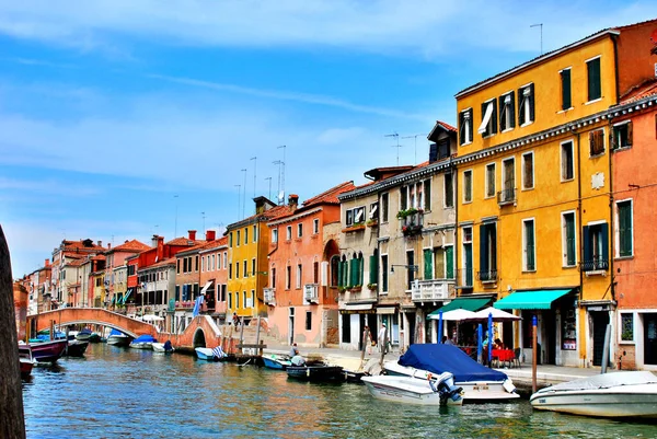 Una Toma Aérea Venecia Desde Gran Canal — Foto de Stock