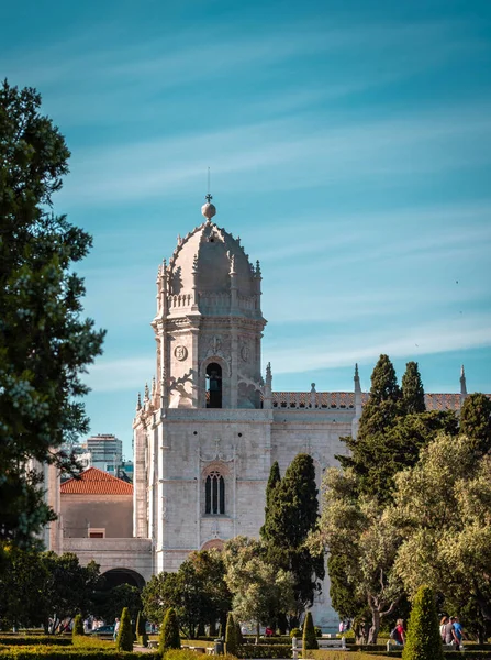 Het Jeronimos Klooster Hieronymites Klooster Lissabon Portugal — Stockfoto