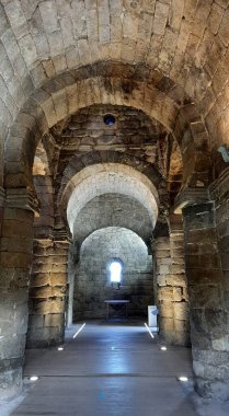 İspanya 'daki Melki Kilisesi' nin iç manzarası.