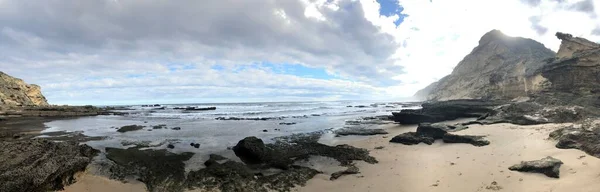 Bir Rocky Körfezi Panoramisi Ada Plettenberg — Stok fotoğraf