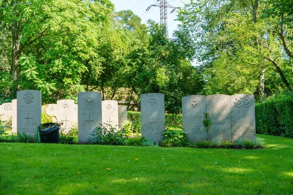 Graves Fallen Soldiers Second World War Cytadela Park Poland — Stock Photo, Image