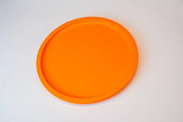 Gros Plan Disque Frisbee Doux Coloré — Photo