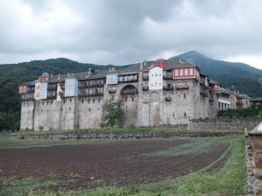 Güzel Hilandar Ortodoks Manastırı, Athos Dağı, Yunanistan.