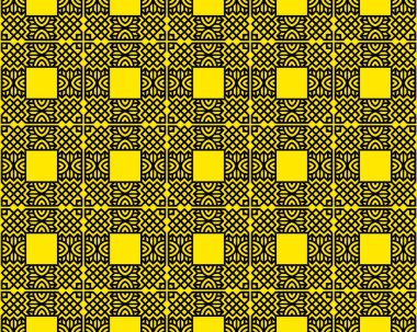 Arkaplan veya duvar kağıdı için mükemmel sarı renkte pürüzsüz bir kiremit deseni