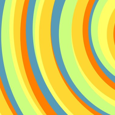 Renkli bir tasarım modelinin çizimi