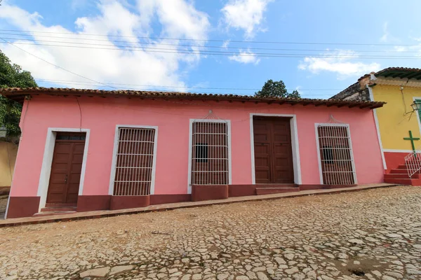 Una Vista Edificios Colores Trinidad Día Soleado — Foto de Stock